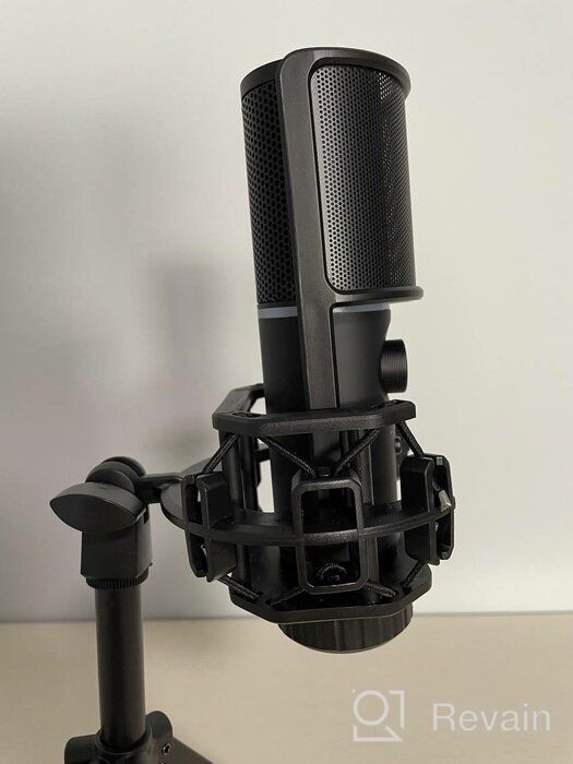 img 3 attached to Streamplify MIC TRIPOD MIC-48-RGB-TP-BK microphone review by Airi Ohtsuka ᠌