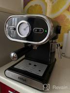 img 1 attached to Rozhkovy coffee maker Kitfort KT-702, black review by Celina Sawicka ᠌