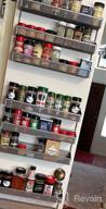 img 1 attached to Efficient Cabinet And Wall-Mounted Spice Rack Organizer For An Organized And Accessible Kitchen! review by John Mceachern