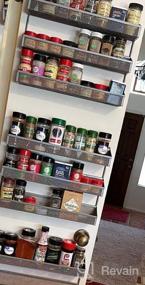 img 6 attached to Efficient Cabinet And Wall-Mounted Spice Rack Organizer For An Organized And Accessible Kitchen!