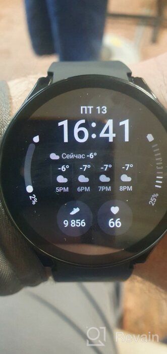 img 1 attached to Smart watch Samsung Galaxy Watch 5 44 mm Wi-Fi NFC, graphite review by Seo Jun ᠌