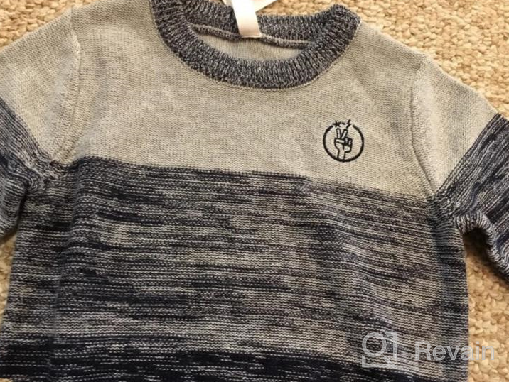 img 1 attached to 👕 Kid Nation Sweater Pullover: Engineered Boys' Clothing and Sweaters Perfect for Chilly Days! review by Jonathan Robertson