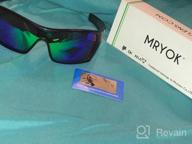 img 1 attached to Polarized Replacement Lenses Compatible with Oakley Batwolf Sunglasses for Men review by Michael Olsen