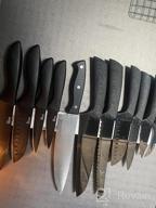 img 1 attached to 16Inch Stainless Steel Magnetic Knife Holder - Strong Powerful Storage Display Organizer For Wall Mounted Kitchen Bar review by Ryan Eastman