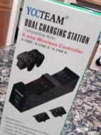 img 1 attached to Efficient Charging Station For Xbox One Controllers With 2 Rechargeable Batteries review by Kenkoy Braggs