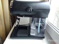 img 1 attached to Rozhkovy coffee maker Kitfort KT-702, black review by Wiktor Kowalczyk ᠌