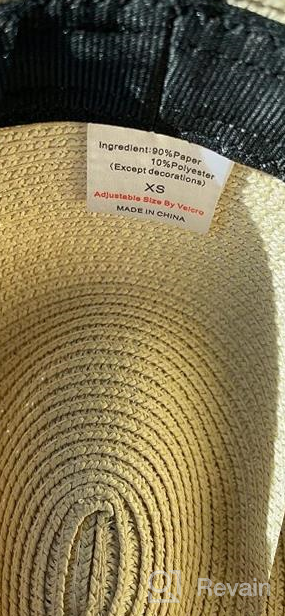 img 1 attached to 👒 Fashionable Lanzom Unisex Summer Floppy Beige Boys' Accessories: Stylish and Versatile review by Dave Moody