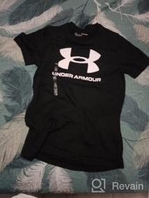 img 4 attached to 👕 Спортивная футболка Under Armour Sportstyle с коротким рукавом - идеальная одежда для активного образа жизни мальчиков.