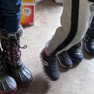 img 1 attached to DREAM PAIRS Kids Insulated Waterproof Winter Snow Boots: Keep Your Child Warm and Dry All Winter review by Miguel Yurco