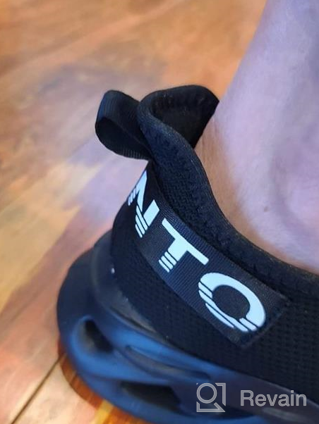 img 1 attached to Dannto Breathable Sneakers: Lightweight 👟 Athletic Men's Shoes for Active Comfort review by Harry Jenkins