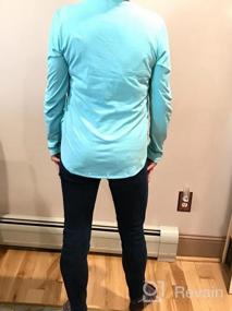 img 6 attached to Women'S V-Neck Athletic Shirts With Thumbholes For Running And Workouts - Long-Sleeved, Loose-Fit Active T-Shirts By Hiverlay