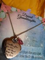 img 1 attached to Cherish Your Granddaughter with the 'Granddaughter You Stole Our Heart' Keepsake Necklace review by Steve Yang