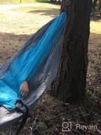 img 1 attached to AnorTrek Camping Hammock: Lightweight, Portable & Durable For Hiking, Backpacking Or Relaxation! review by Derek Pape