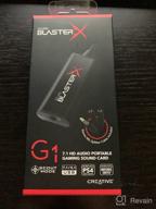 img 3 attached to 🔊 Enhance Your Audio Experience with Creative Labs Sound BlasterX G1, 70SB171000000 review by Avut Sookjit ᠌