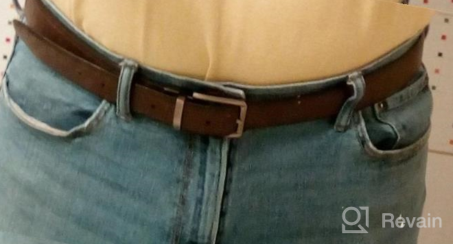 img 1 attached to Black Brown Reversible Swivel Buckle by Dockers review by Daniel Woods