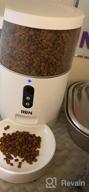 img 1 attached to HBN Automatic Cat Feeders, 4L Dog Food Dispenser Dry Food,Work With Alexa And Voice Recorder,2.4Ghz Wi-Fi Enabled App Control review by Demetrius Holt