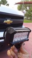 img 1 attached to High-Performance LAMPHUS CRUIZER 44 LED Flood/Spot Combo Light With 288W Power, 30/60 Degree Spread, And IP67 Rating - Ideal For Off-Road, Agricultural, Construction, And Marine Applications review by Charles Mathews