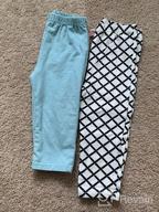 img 1 attached to Touched Nature Organic Cotton Leggings Girls' Clothing for Leggings review by Missy Mesaros