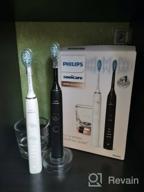 img 1 attached to Audio toothbrush Philips Sonicare DiamondClean 9000 HX9914/57, black/white review by Lorz Batan ᠌