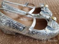 img 1 attached to DREAM PAIRS KFL218 Wedding Princess Girls' Shoes review by Courtney Huggins