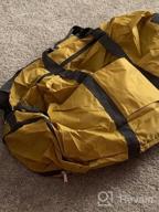 img 1 attached to Foldable Duffle Bag 24" 28" 32" 36" 60L 80L 100L 120L For Travel Gym Sports Lightweight Luggage Duffel By WANDF review by Molly Gordon