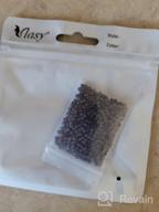 img 1 attached to Vlasy 500Pcs 4Mm Silicone Lined Micro Ring Beads For Hair Extensions 5Colors Apply (L.Brown) review by Matthew Hoang