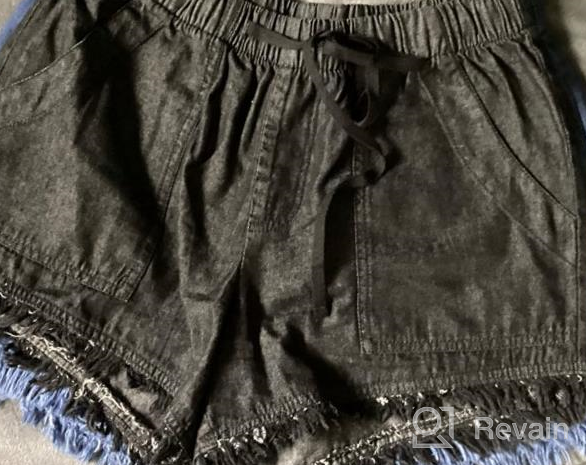 img 1 attached to 🩳 Comfy and Stylish: QACOHU Women's Summer Shorts with Pockets and Elastic Waist review by Craig Edwards
