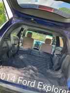 img 1 attached to Extra Large SUV Cargo Liner With 60/40 Split And Armrest Pass-Through Compatibility - Black, Made In USA By 4Knines review by Manni Diaz