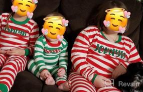 img 5 attached to Подходящие рождественские пижамы для женщин и мужчин: хлопковая одежда для сна для всей семьи!