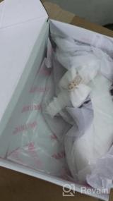 img 8 attached to 👠 ADAMUMU Girls Low Heel PU Dress Shoes for Wedding - Little Big Kids