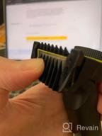 img 1 attached to Trimmer Philips OneBlade Pro QP6530/15, black/green review by Aneta Banaszek ᠌