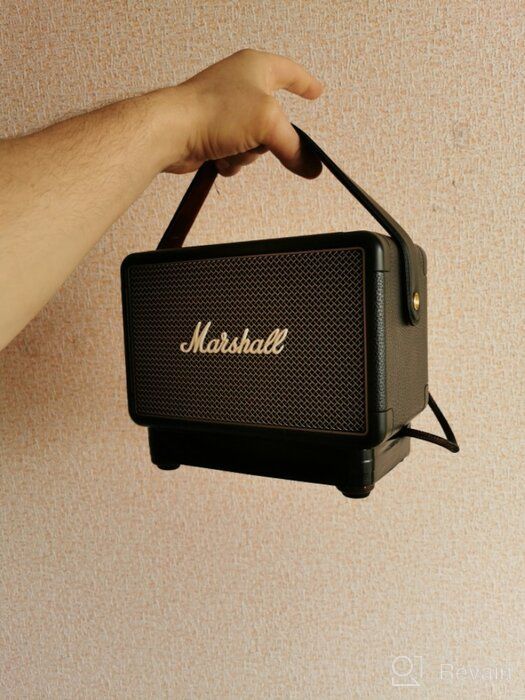 img 3 attached to 🔊 Unleash Powerful Audio Anywhere with Marshall Kilburn II Bluetooth Portable Speaker review by Somchai Somchai ᠌