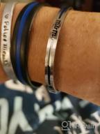 img 1 attached to Kivosliviz Police Bracelet Jewelry: Designated for Young Officers review by Terry Murphy