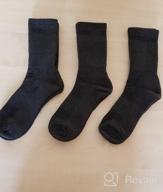 img 1 attached to 3 Pairs Of Merino Wool Hiking Socks For Men And Women - Thermal, Cushioned Socks For Skiing, Trekking, And Outdoor Sports, Ideal For Work review by Dezz Watson