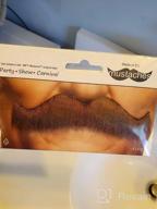 img 1 attached to Rocking Grandpa'S Self-Adhesive Mustache - Novelty Costume Accessory With False Facial Hair For Adults review by Tim Ross
