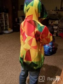 img 7 attached to Asylvain Dinosaur Hoodies for Boys: Trendy Pullover Sweatshirts in Fashion Hoodies & Sweatshirts category