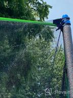 картинка 1 прикреплена к отзыву 39FT Outdoor Trampoline Sprinkler For Kids - Summer Water Games Yard Toys, Backyard Water Park Fun For Boys Girls By Jasonwell (Black) от Rick Howlett
