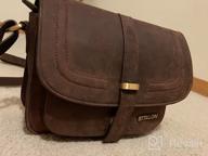 img 1 attached to Crossbody Bags For Women - Real Leather Multi Pocket Travel Purse And Sling Bag review by Tanya Meyers