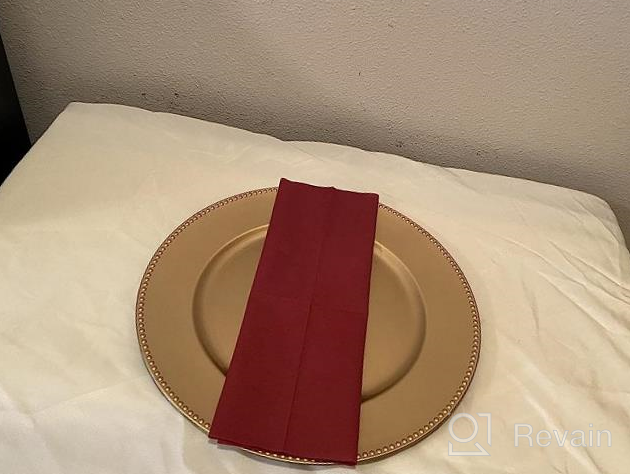 img 1 attached to 100 Pack Brown Linen-Feel Paper Napkins - Soft & Absorbent Cloth-Like Decorative Luncheon Napkins For Kitchen, Party, Wedding Or Any Occasion. review by Joshua Martinez