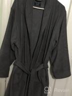 img 1 attached to Cotton Comfort: The Ultimate Bathrobe Housecoat for Unmatched Toweling Bliss review by Kev See