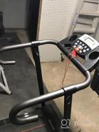 img 1 attached to Black Folding Electric Treadmill Machine For Home Fitness By MURTISOL - Running, Walking And Cardio Exercise Equipment review by Bronson Hussain