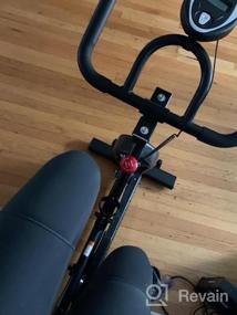 img 8 attached to Тренируйтесь со стационарным велотренажером VIGBODY: удобная подушка сиденья и ЖК-монитор для домашних кардиотренировок