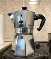 img 1 attached to Geyser coffee maker Bialetti Moka Express 1164 (4 portions), silver review by Ada Kolodziey ᠌