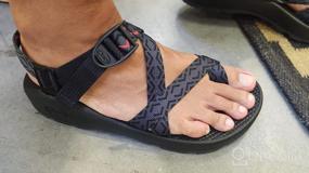 img 6 attached to Chaco Classic Men's Shoes - Wide Width for Men