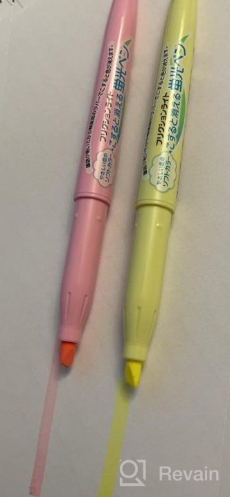 img 1 attached to 6-Pack Erasable Double Head Highlighters With Chisel Tip Assorted Colors For Smooth Writing. review by Josh Hamler