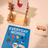 img 1 attached to Fun And Educational Montessori Reading Blocks And Flash Cards For 3-5 Year-Olds review by Marley Woods