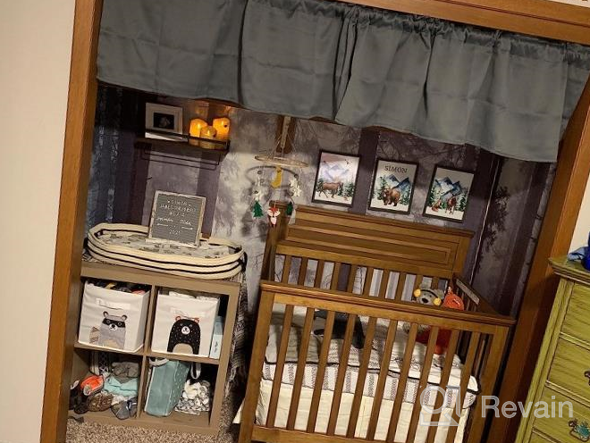 img 1 attached to Add Elegance To Your Mini Crib With CaSaJa'S Pleated Silk-Looking Crib Skirt review by Jeff Warne