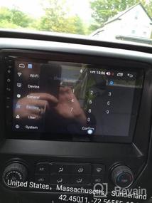 img 5 attached to 10-дюймовый сенсорный экран Android 10.0 Car Stereo для Chevy Silverado и GMC Sierra 2014-2018 с поддержкой Carplay и Andriod Auto - AWESAFE