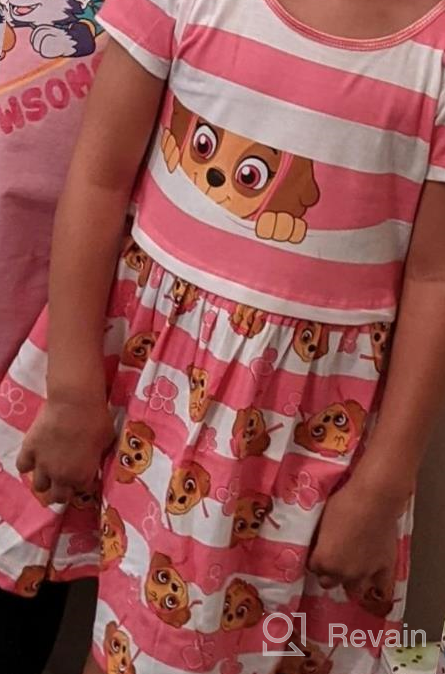 img 1 attached to Paw Patrol Skye Dress for Girls: Twin Your Princess with Adventure and Style review by Misty Caldwell