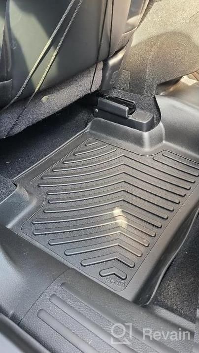img 1 attached to All-Weather Protection Guaranteed: OEDRO Floor Mats For 2015-2022 Jeep Cherokee (No Grand Cherokee), Perfect Fit And Ultimate Durability review by Antoine Cash